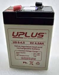 UPLUS BATTERY 6V 4.5A 
