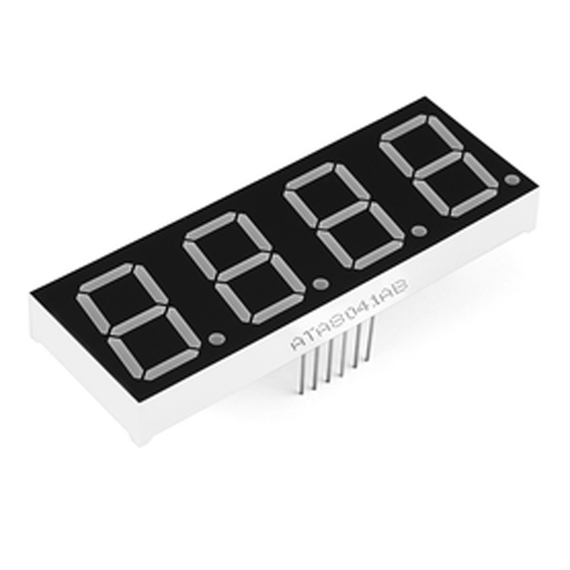 7 SEGMENT 4 DIGIT 12PIN Common Anode 