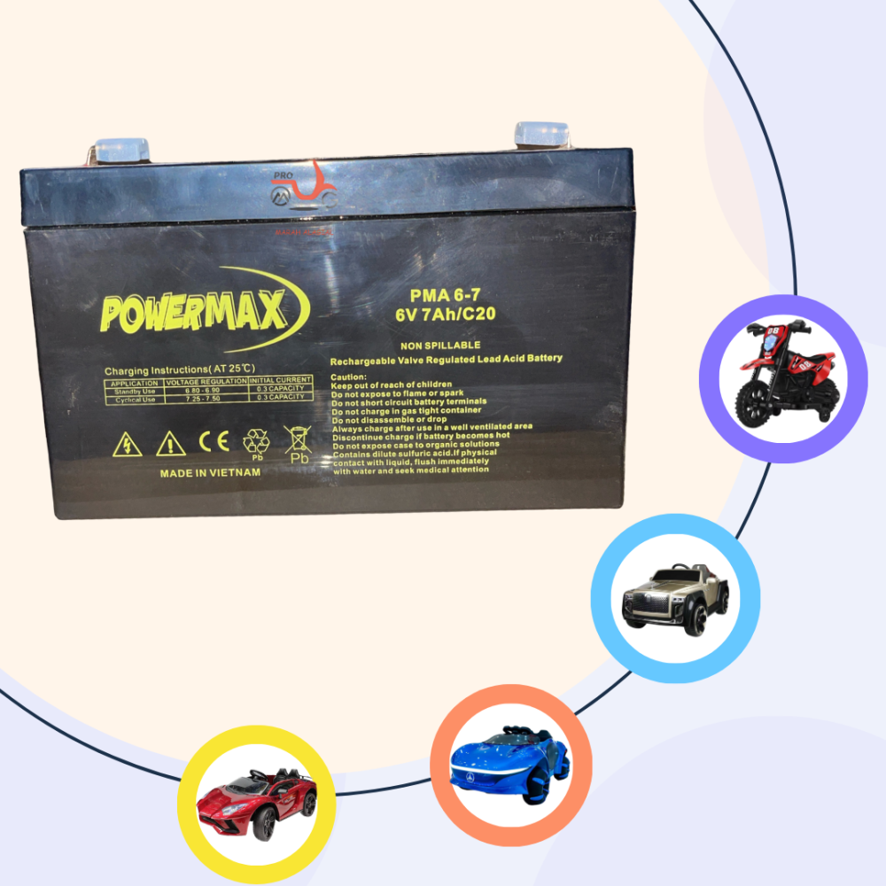 POWERMAX BAT 6V 7A