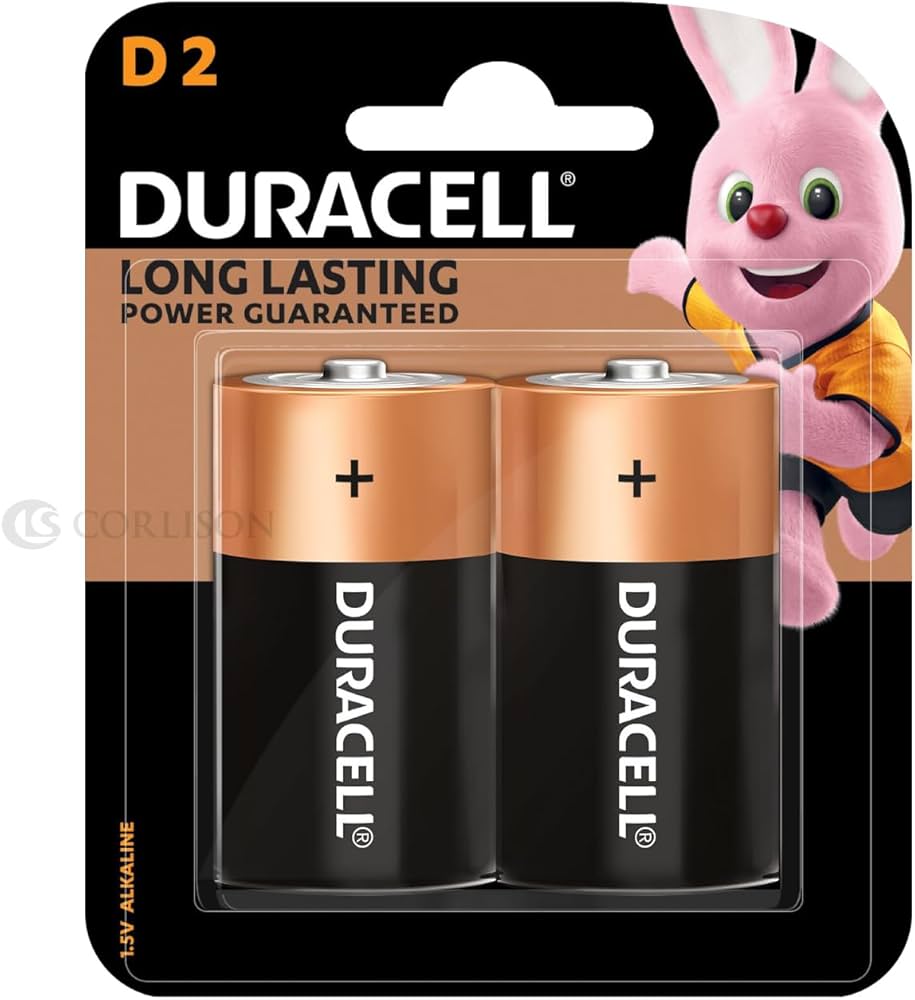 DURACELL D SIZE BATTERY 1.5V
