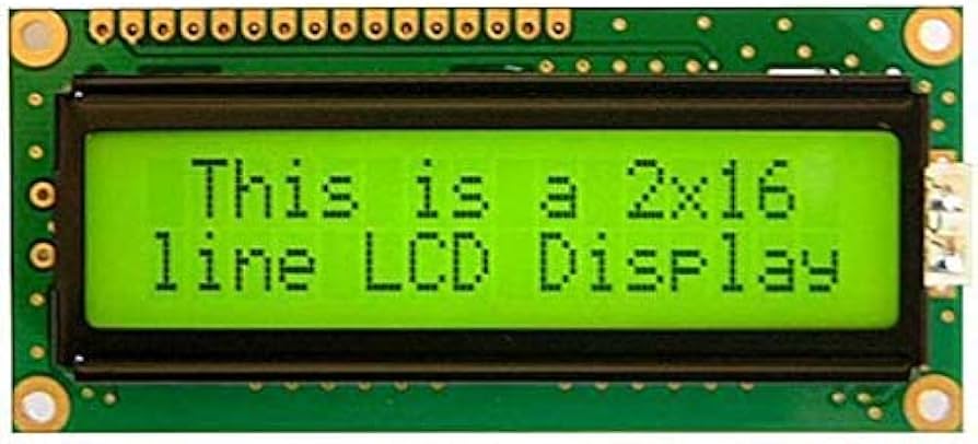 LCD DISPLAY 1602A 16X2