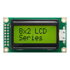 LCD DISPLAY 8X2 ARDUINO