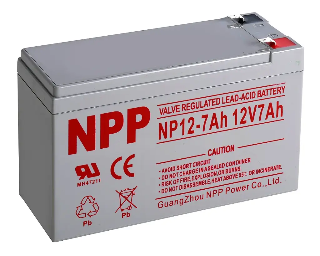 NPP BATTERY 12V 7A