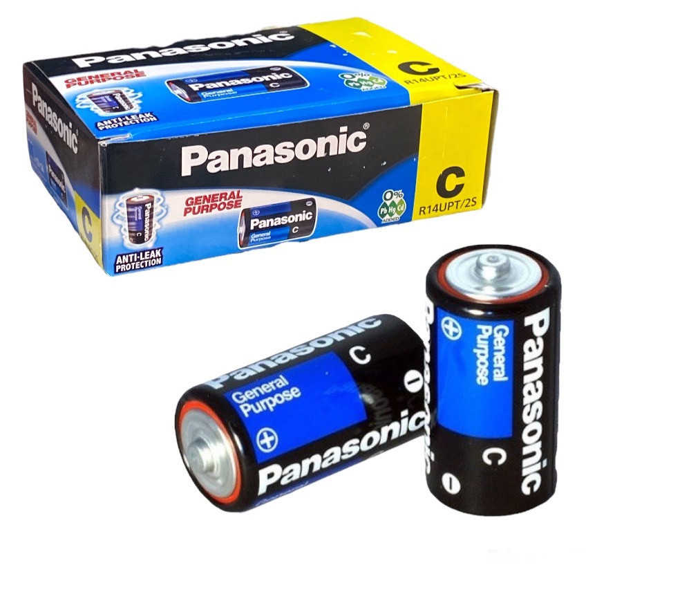 PANASONIC C SIZE GENERAL PURPOSE R14UPT/2S BATTERY