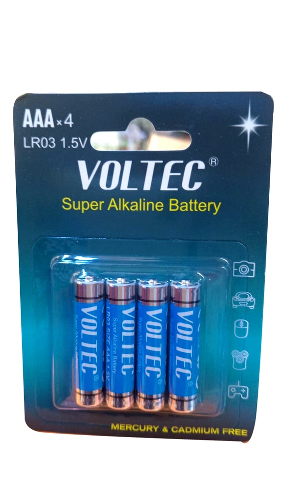 VOLTEC ALKALINE AAA
