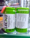 LECXO BATTERY 1.2V D SIZE 4500mAh CLIP