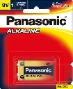 PANASONIC ALKALINE 9V 6LR61T/1B BATTERY