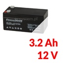 POWER MAX 12V 3.2AH BATTERY